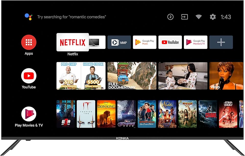 Amazon.com: KONKA 55-Inch Class U5 Series 4K Ultra HD Smart TV