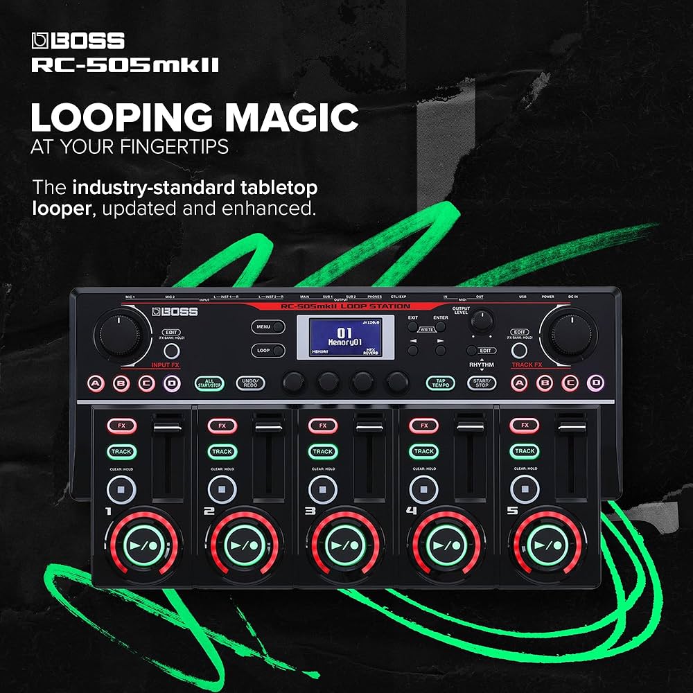 BOSS RC-505mkII Loop Station | Industry-Standard Tabletop Looper