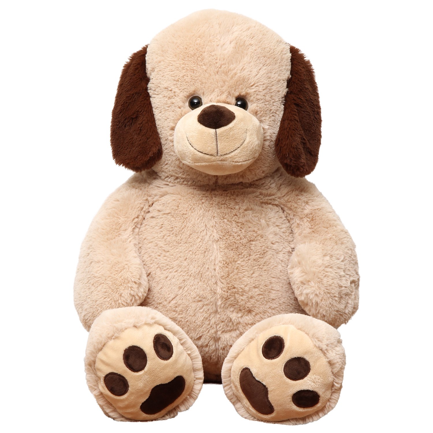 Amazon.co.jp: 不二貿易 ぬいぐるみ 犬 100cm ベージュ 36208 : おもちゃ