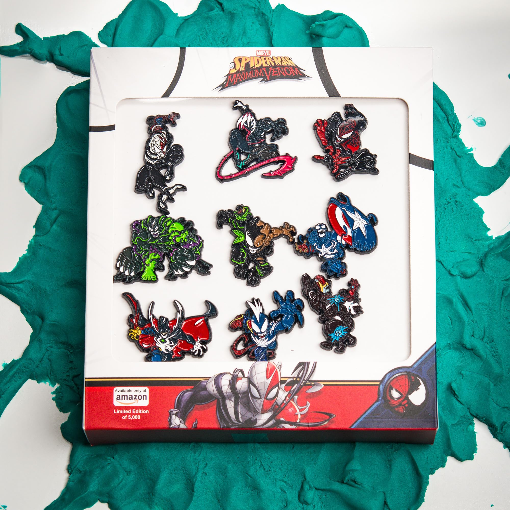 Amazon.com: Marvel Officially Licensed 9 Different Male Venomized