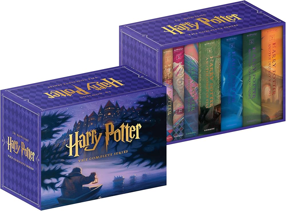 Harry Potter Hardcover Boxed Set: Books 1-7 (Slipcase) | Amazon.com.br