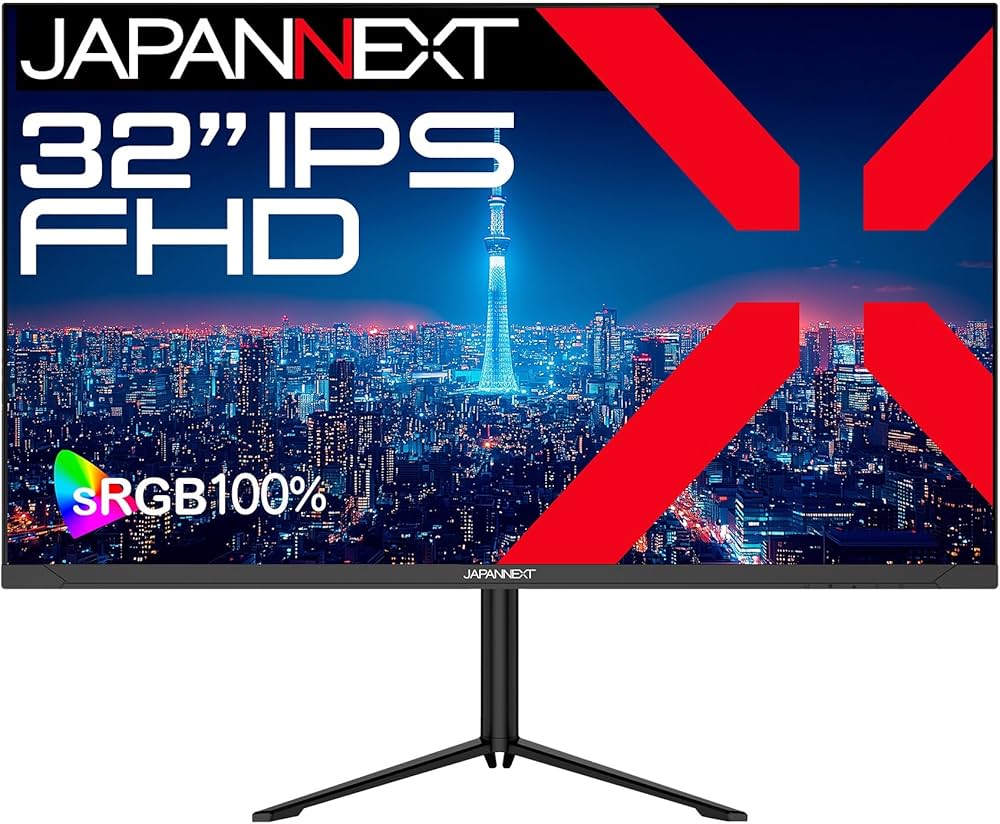 Amazon.co.jp: JAPANNEXT 32インチ IPSパネル搭載 フルHD(1920x1080