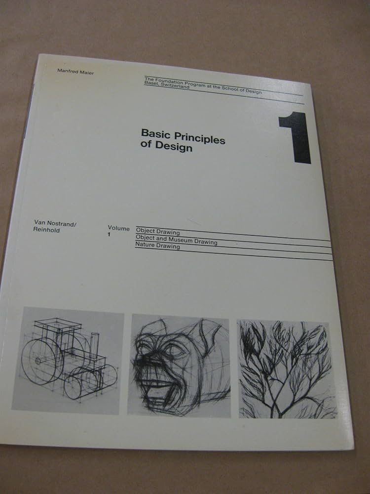 Basic Principles of Design: Manfred Maier: 9780442249755: Amazon