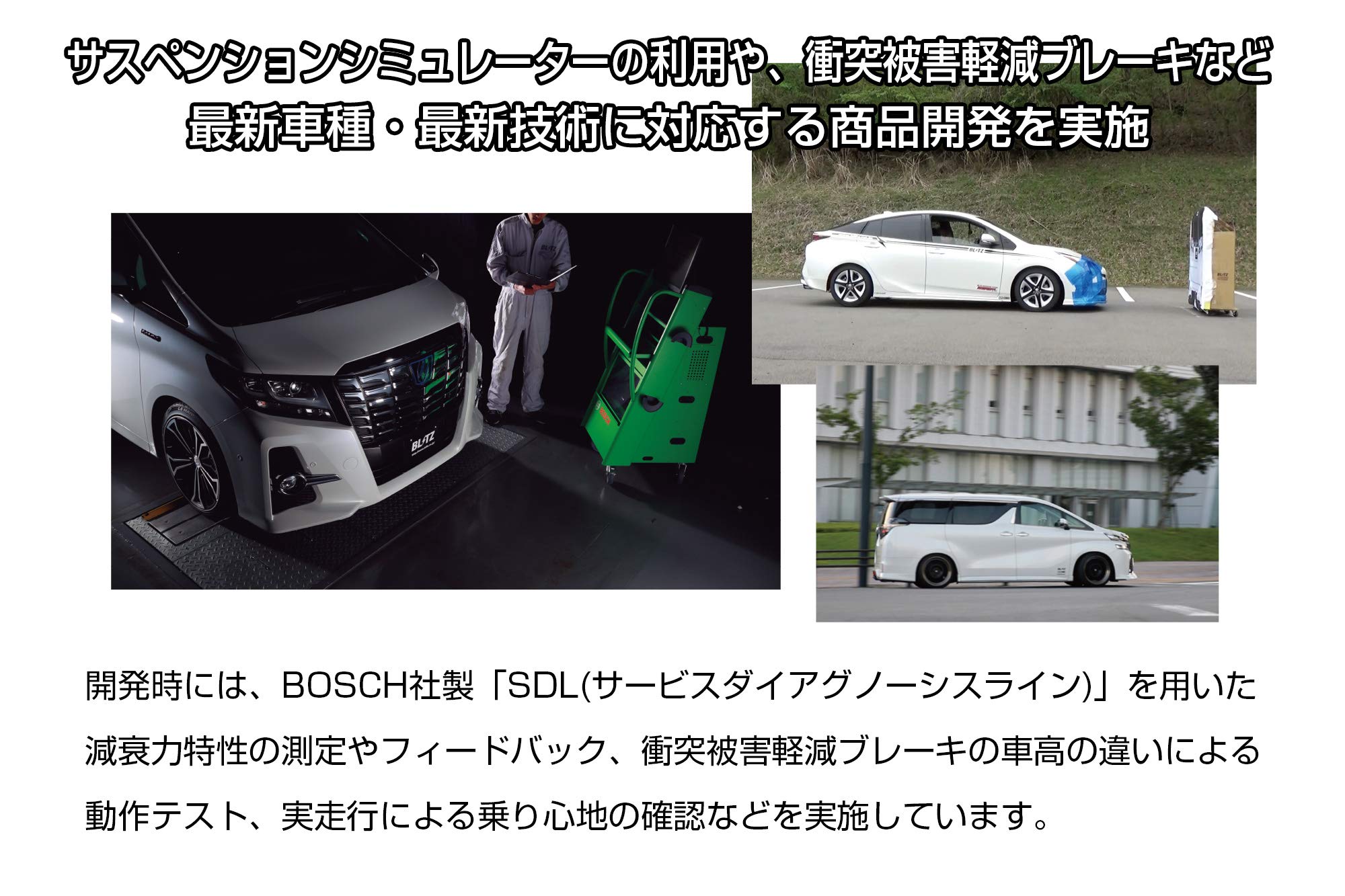 Amazon | BLITZ(ブリッツ) 車高調 レンチ付 アルファード/ヴェル