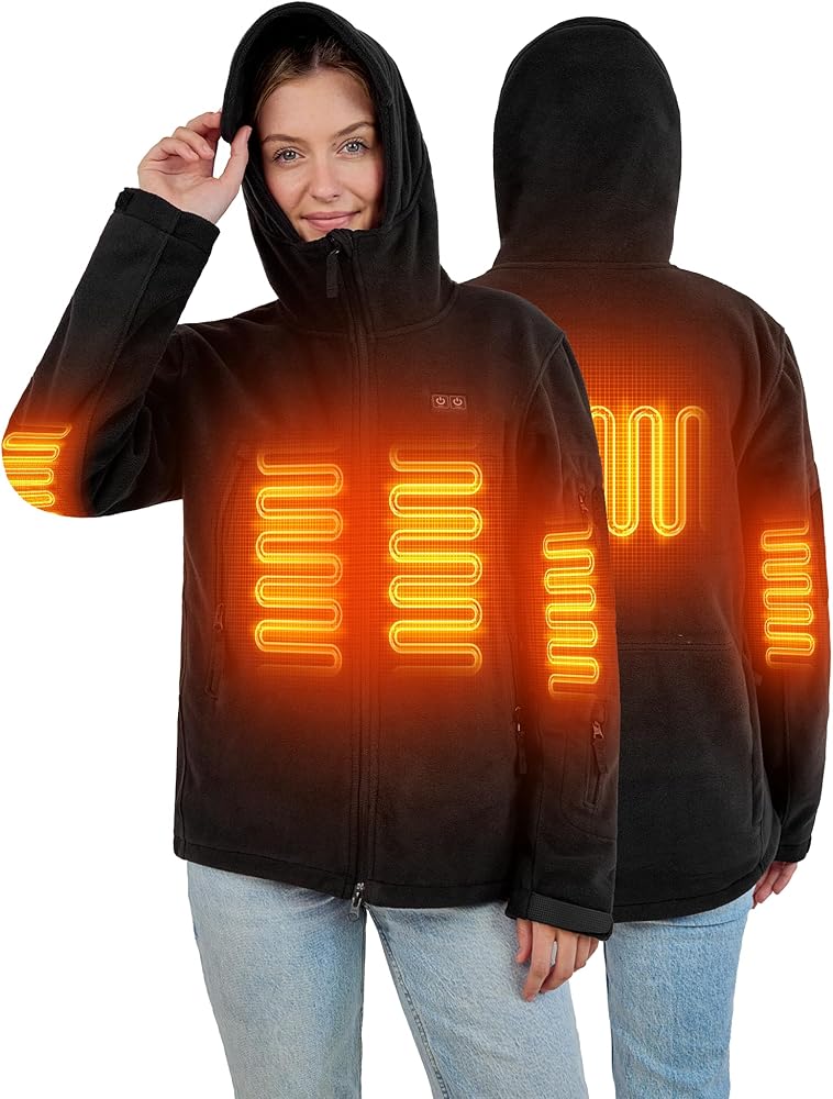 Amazon.com: ANTARCTICA GEAR Heated Jacket with 12V 16000mAh