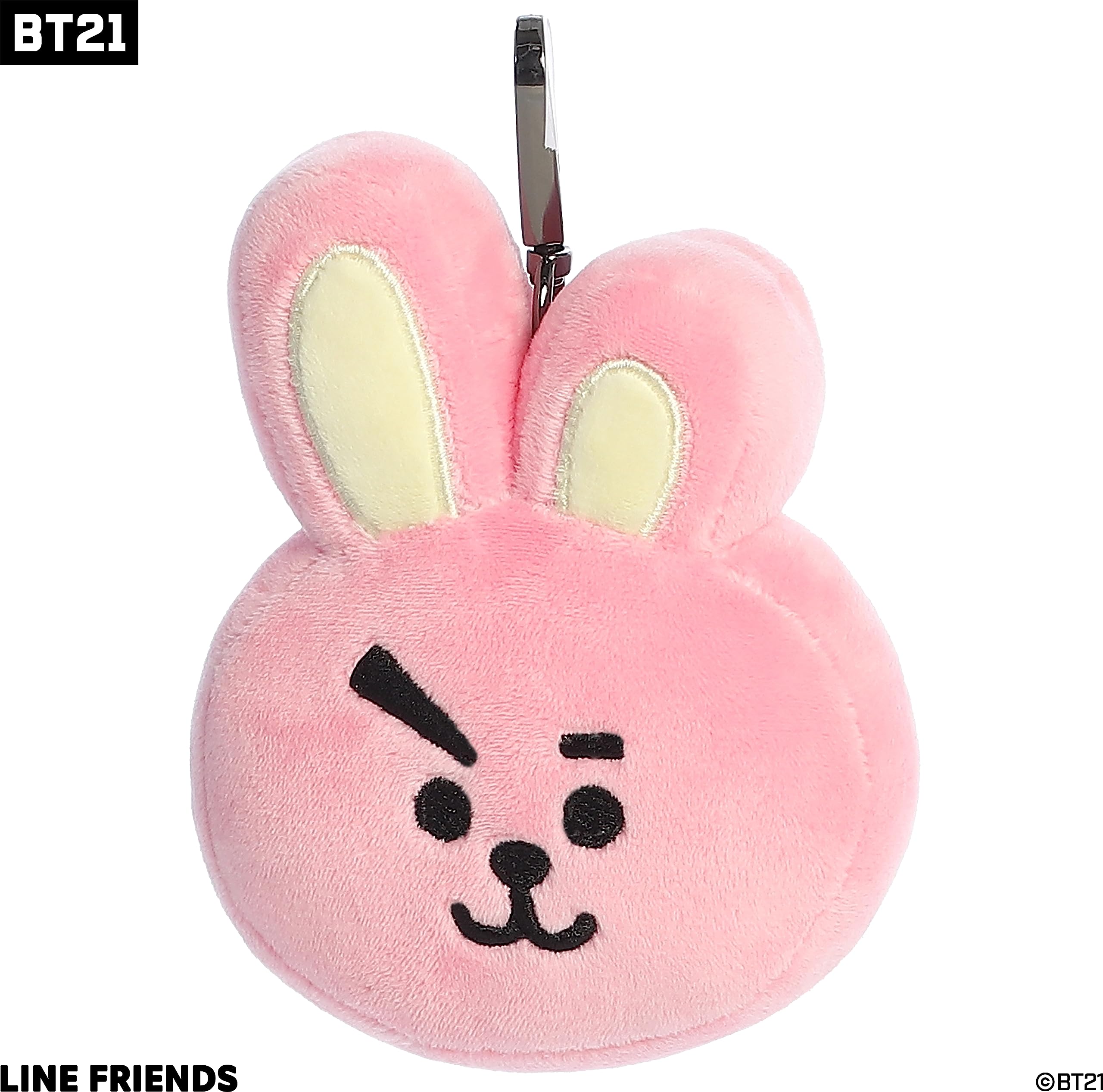 Amazon.com: Aurora Lovable BT21 Cooky Keychain Stuffed Doll