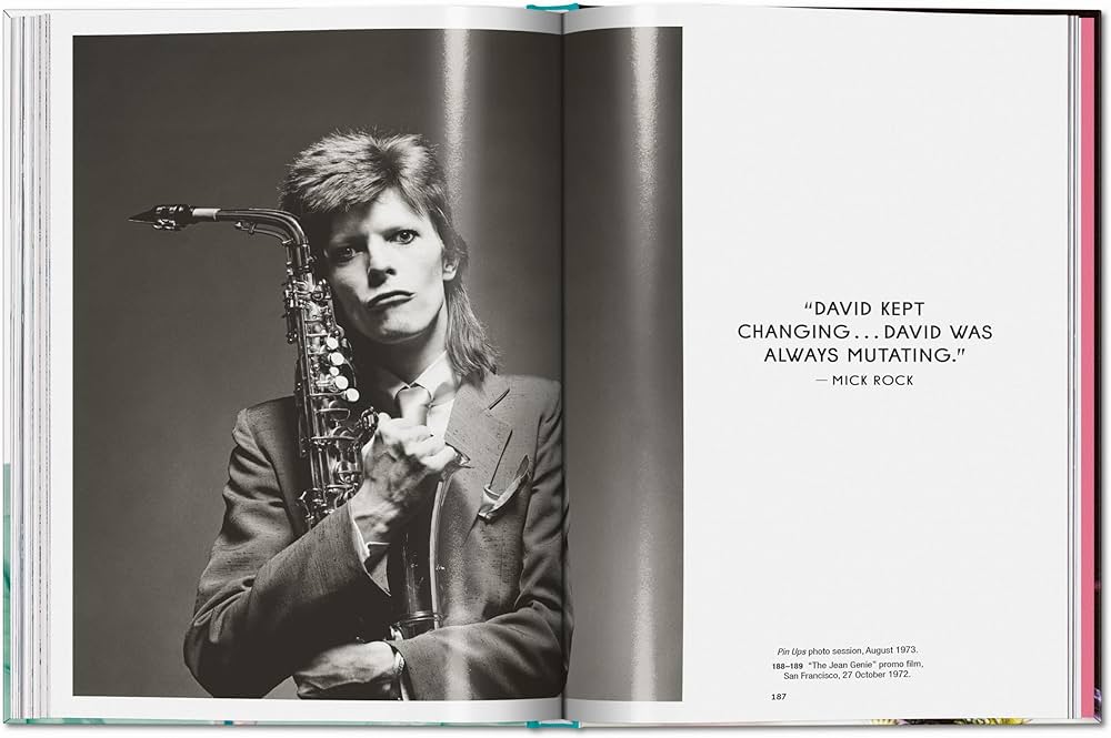Amazon | Mick Rock. The Rise of David Bowie. 1972–1973 | Hoskyns