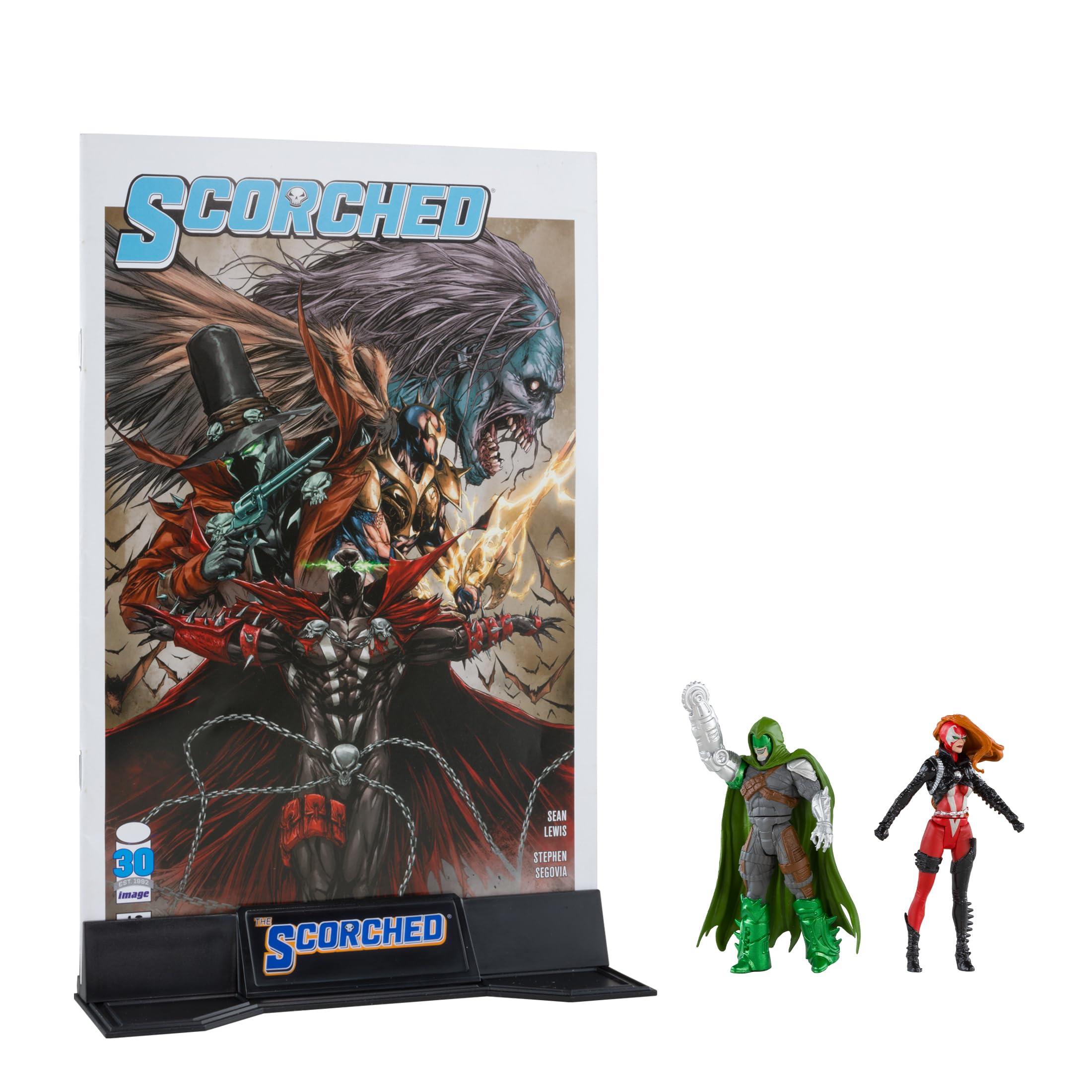 Spawn - 3In She Spawn & Curse Action Figure with Comic Book