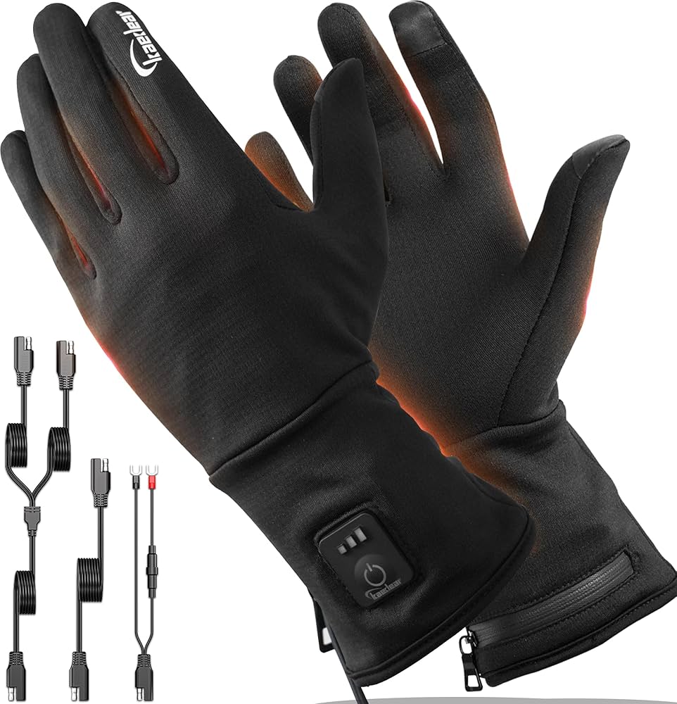 Amazon.co.jp: [Kaedear] カエディア バイク グローブ インナー 電熱