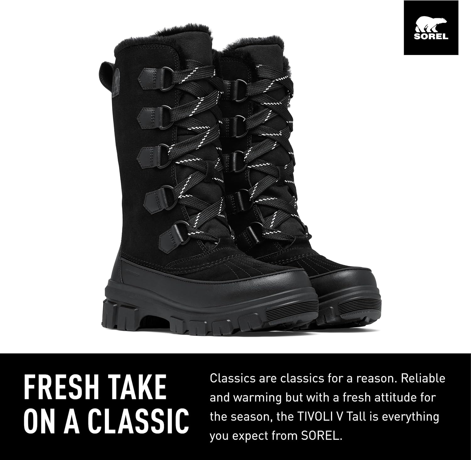 SOREL Women's Tivoli V Tall Waterproof Boot | eBay