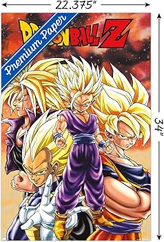 Amazon.co.jp: ドラゴンボールZ - サイヤ人のウォールポスター