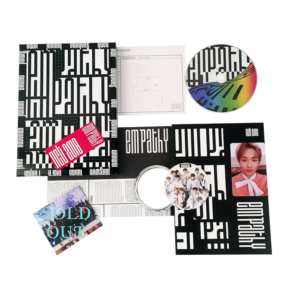 NCT 2018 Album - Empathy [ Reality Ver. ] CD + Photobook +