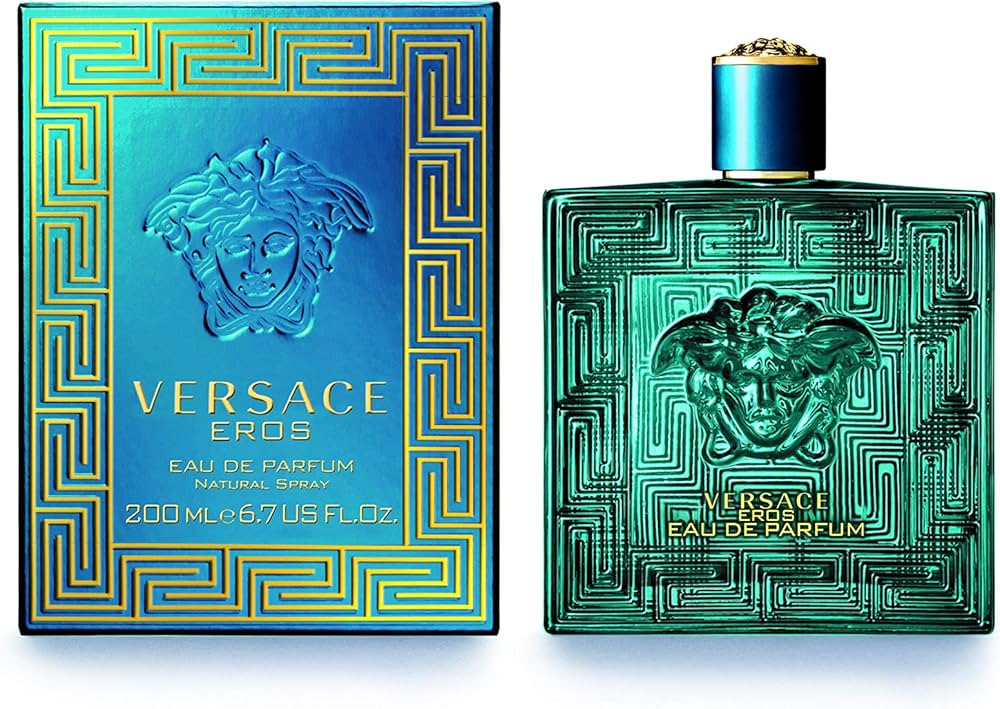 Amazon.com : Versace Eros for Men Eau de Parfum Spray, 6.7 Ounce