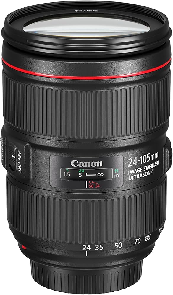 Canon Ef24-105Mm F/4L is Ii USM Lens (Black) : Amazon.in: Electronics