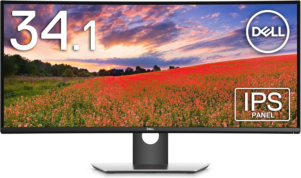 Amazon.co.jp: Dell 曲面モニター 34.1インチ U3419W(3年間無輝点交換