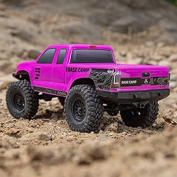 Amazon.com: Axial RC Truck 1/24 SCX24 Base Camp 4x4 Rock Crawler