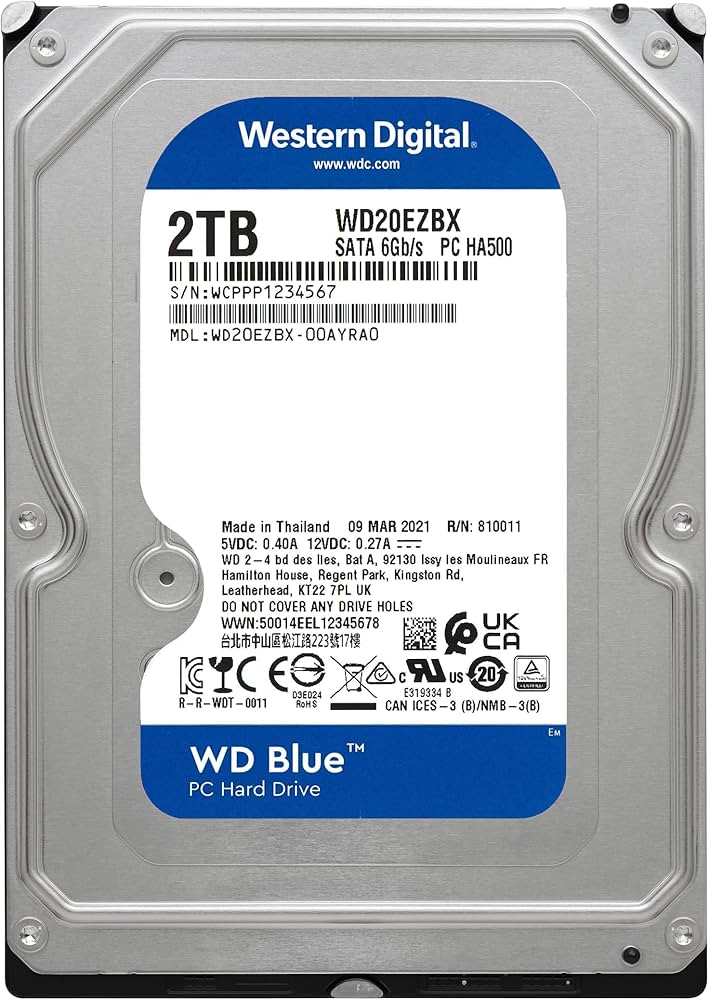 Amazon | Western Digital ウエスタンデジタル WD Blue 内蔵 HDD