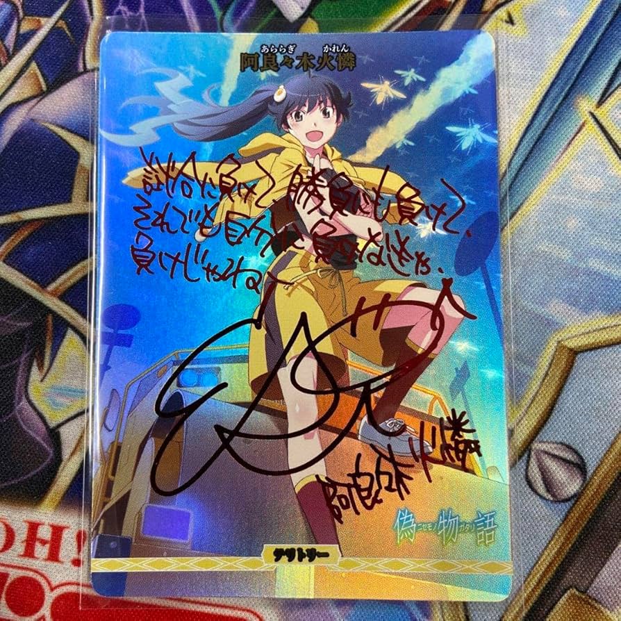 PSA10 サイン ヴァイスシュバルツ ホトトギスの少女 阿良々木月火 SP