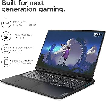 Amazon.com: Lenovo IdeaPad Gaming 3i - 2022 - Everyday Gaming