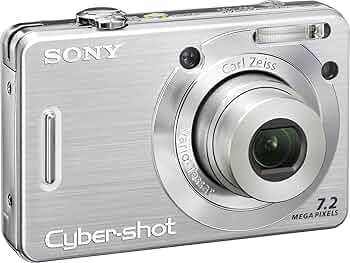 Amazon.com : Sony Cybershot DSCW55 7.2MP Digital Camera with 3x