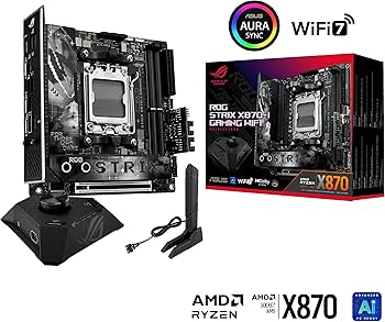 Amazon.com: ASUS ROG STRIX X870-I GAMING WIFI AMD AM5 X870 Mini