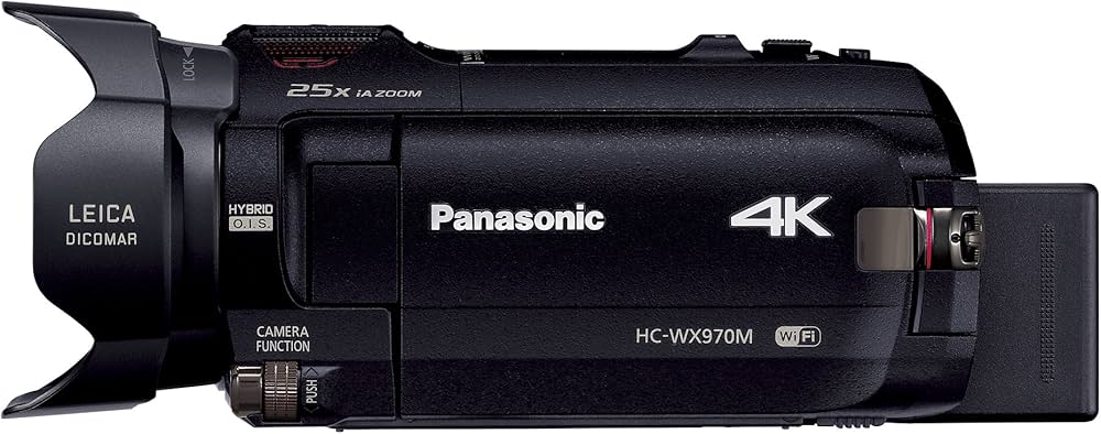Amazon.co.jp: パナソニック 4Kビデオカメラ WX970M ワイプ撮り 軽量