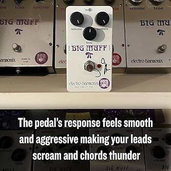 Amazon.com: Electro-Harmonix J Mascis Violet Ram's Head Big Muff