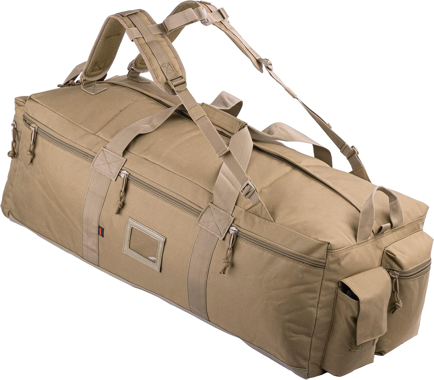 Large Military Duffle Bag Tactical Gear Load Out Deployment COYOTE