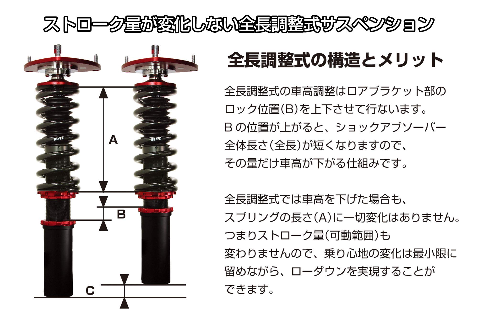 Amazon | BLITZ(ブリッツ) 車高調 レンチ付 クレスタ/チェイサー