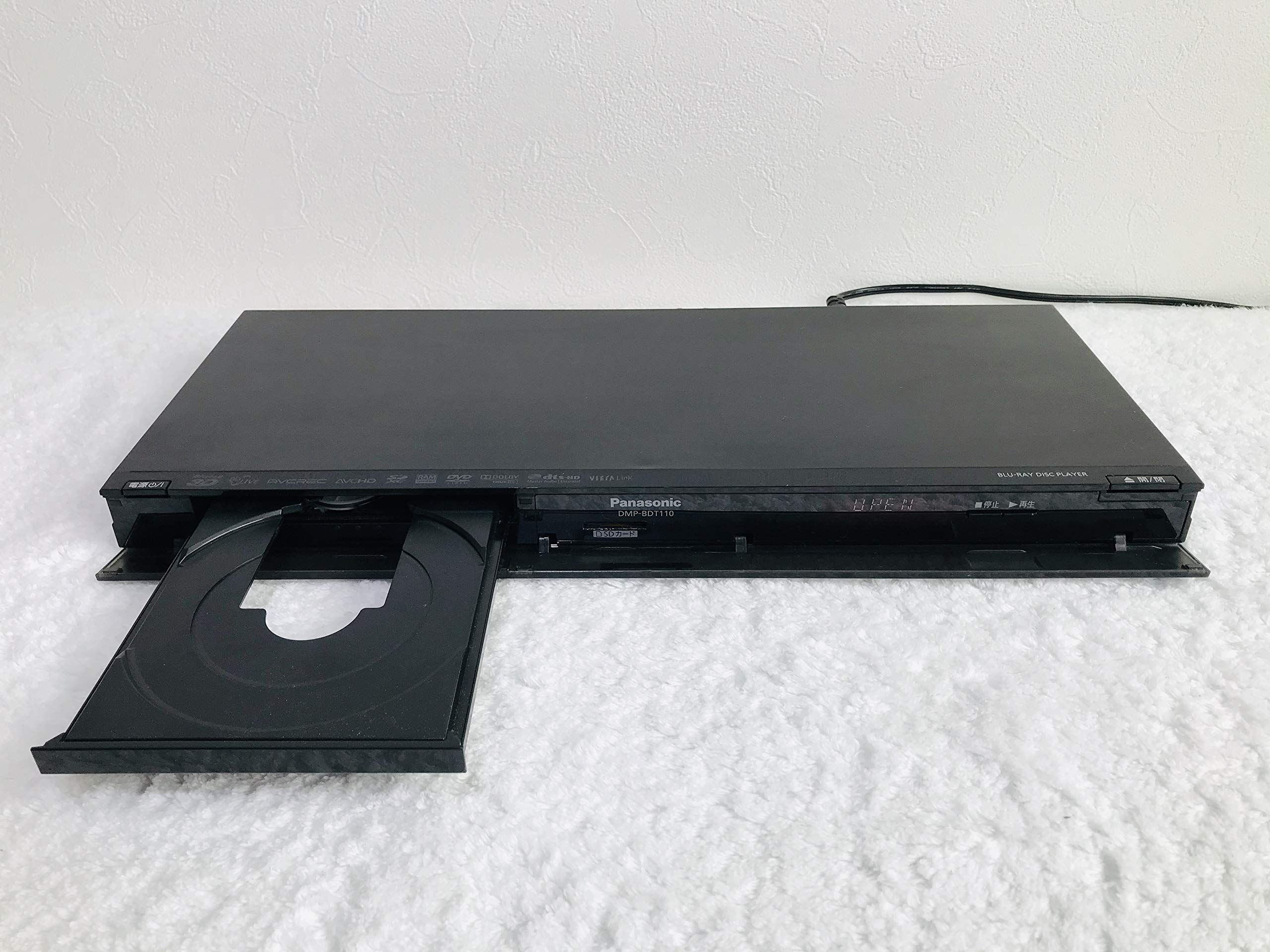 Amazon | パナソニック ブルーレイディスクプレーヤー DMP-BDT110-K