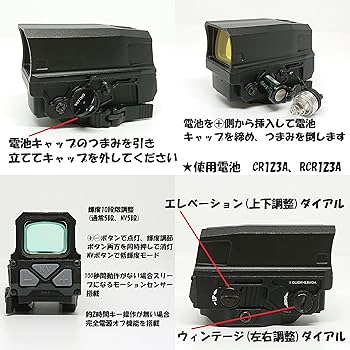 Amazon.co.jp: [AERITH BLACK] UH-1 Gen2 タイプ レプリカ ドット