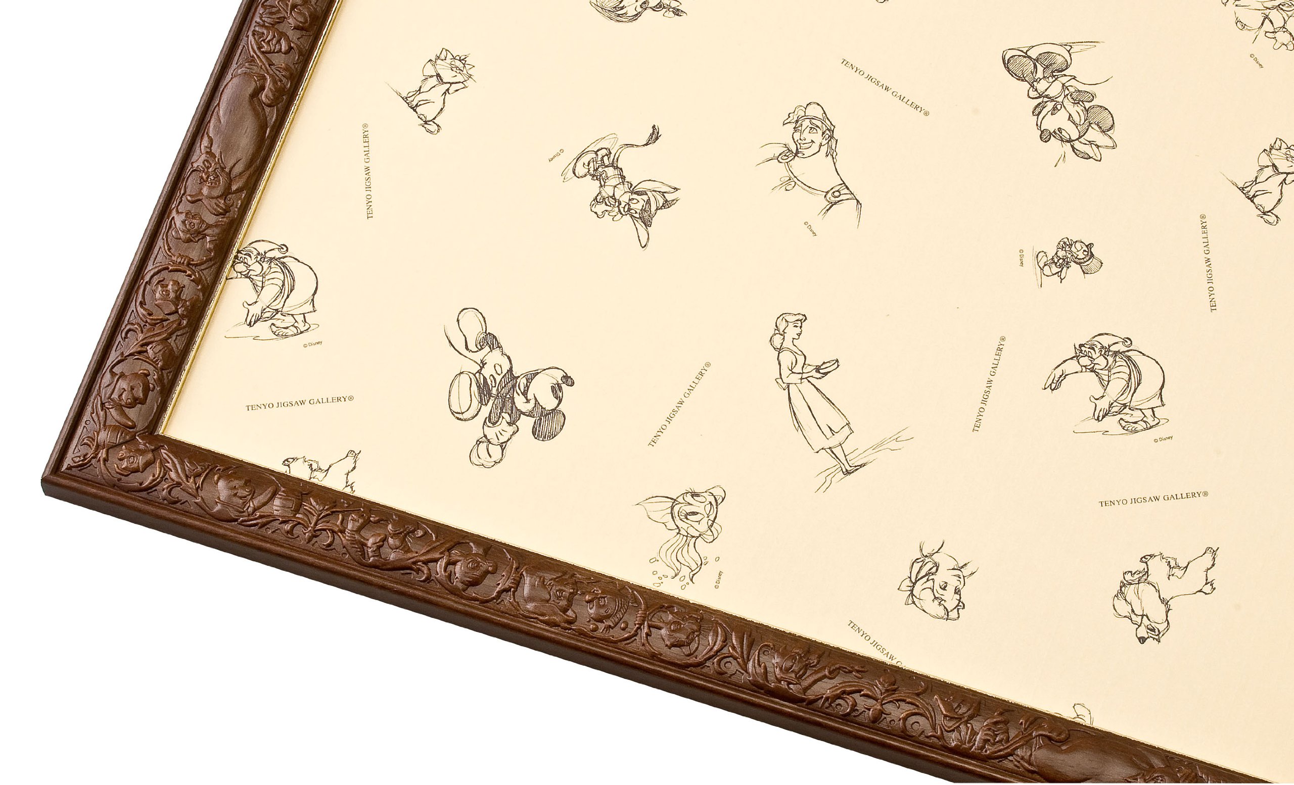 Amazon | パズルフレーム ディズニー専用 アートフィギュアパネル 1000