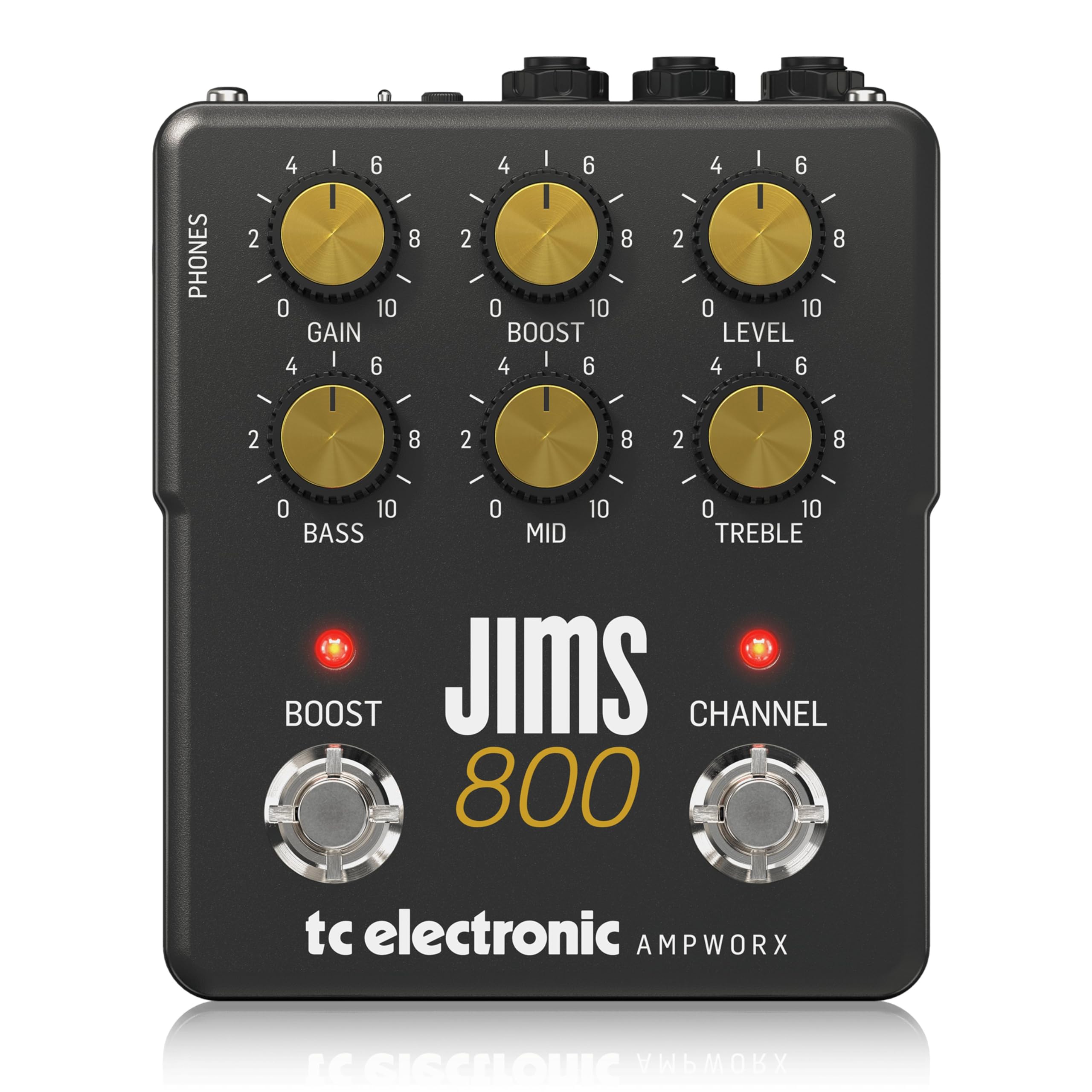 Amazon.com: TC Electronic JIMS 800 PREAMP Guitar Pedal | Twin