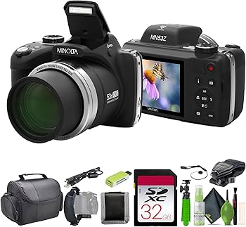 Amazon.com : MINOLTA MN53Z 16 MP / 1080P FHD Bridge Digital Camera