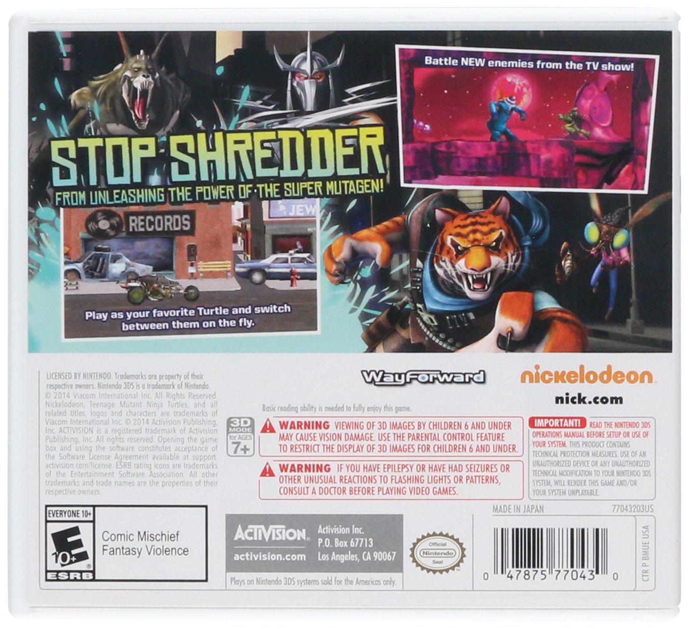 Amazon | Teenage Mutant Ninja Turtles: Danger of the Ooze (輸入版