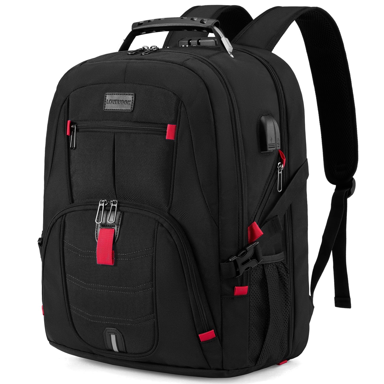 Amazon.com: LOVEVOOK Travel Laptop Backpack Waterproof Anti Theft