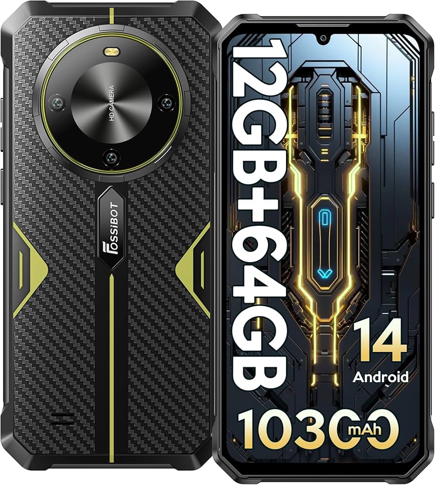 Amazon | FOSSiBOT F105 SIMフリー スマホ 本体 12GB+64GB(1TB拡張