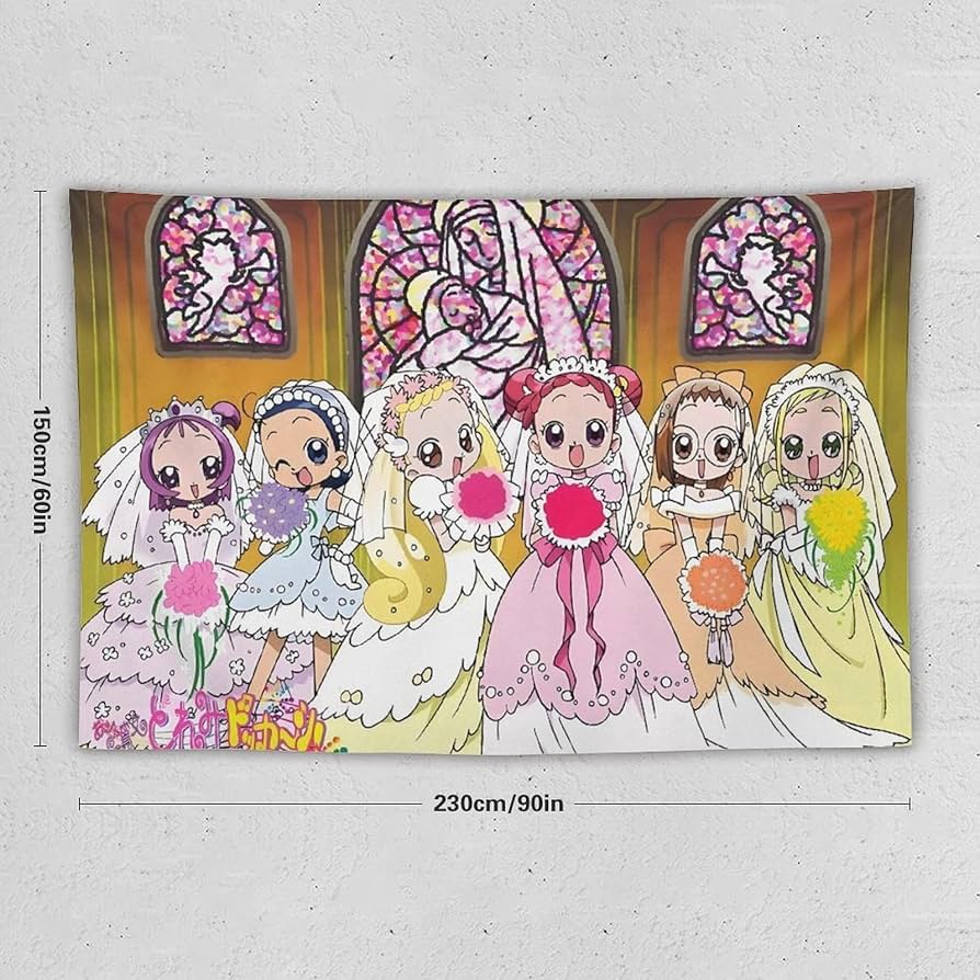 Amazon.co.jp: おジャ魔女どれみ (58) タペストリー 絵 ポスター