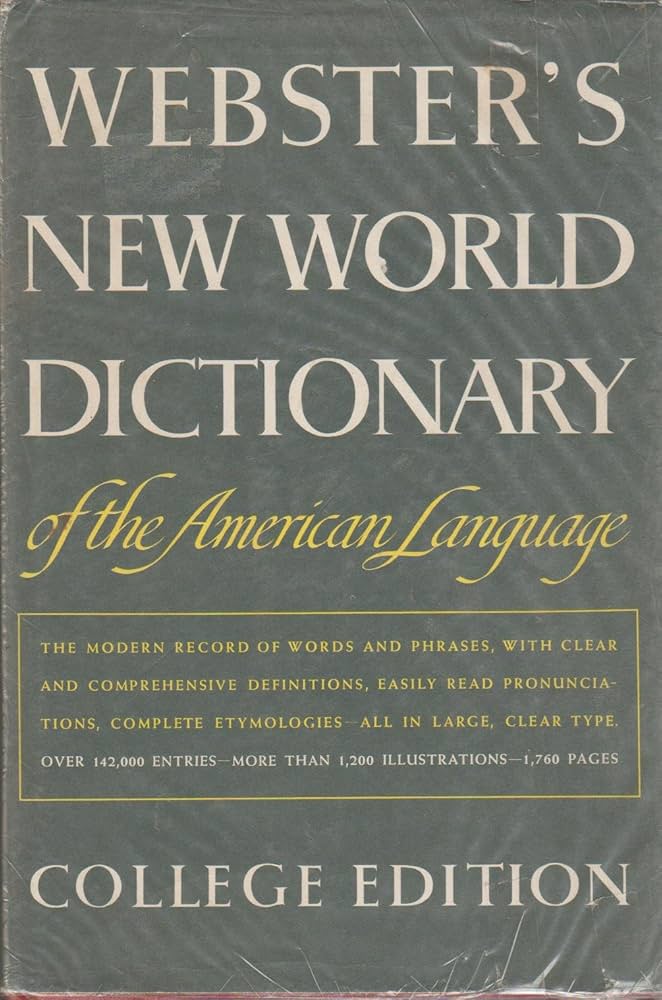 Webster's New World Dictionary of the American Language (Second