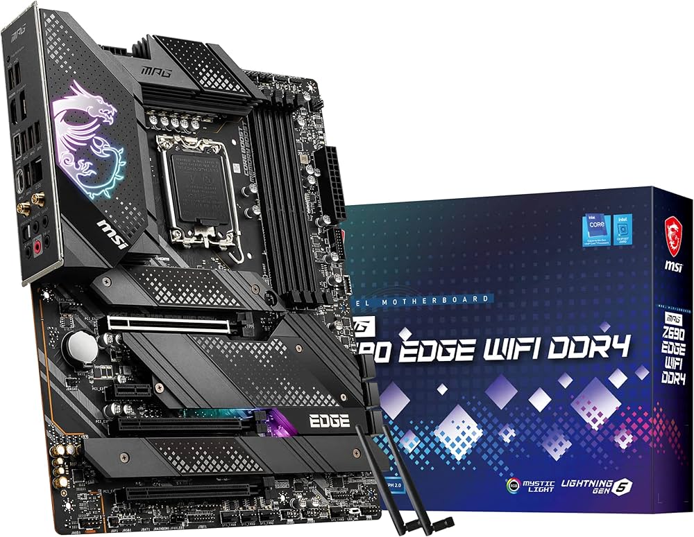 Amazon | MSI MPG Z690 EDGE WIFI DDR4 マザーボード ATX [Intel Z690