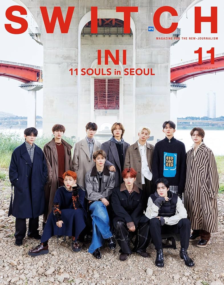 SWITCH Vol.41 No.11 特集 INI 11 SOULS in SEOUL | スイッチ