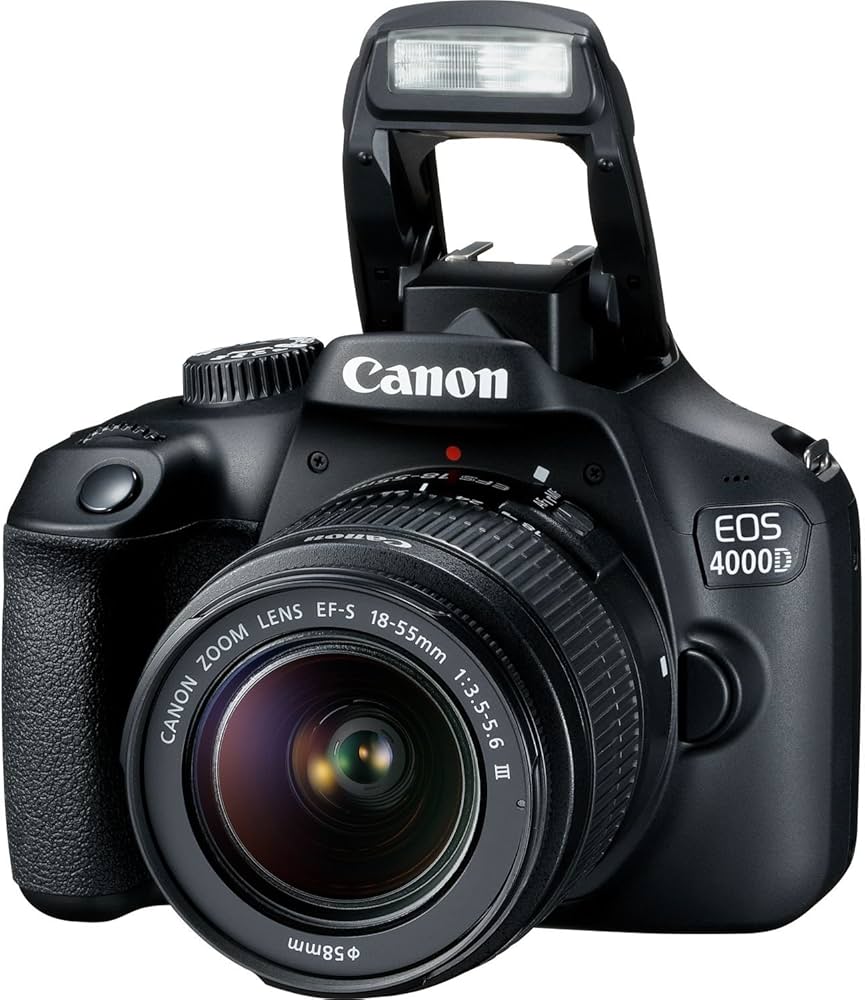 Amazon | Canon EOS 4000D (Rebel T100) デジタル一眼レフカメラ EF-S