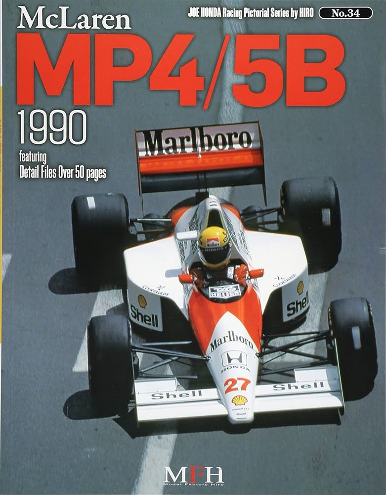 Amazon.co.jp: McLaren MP4/5B 1990 ( Joe Honda Racing Pictorial