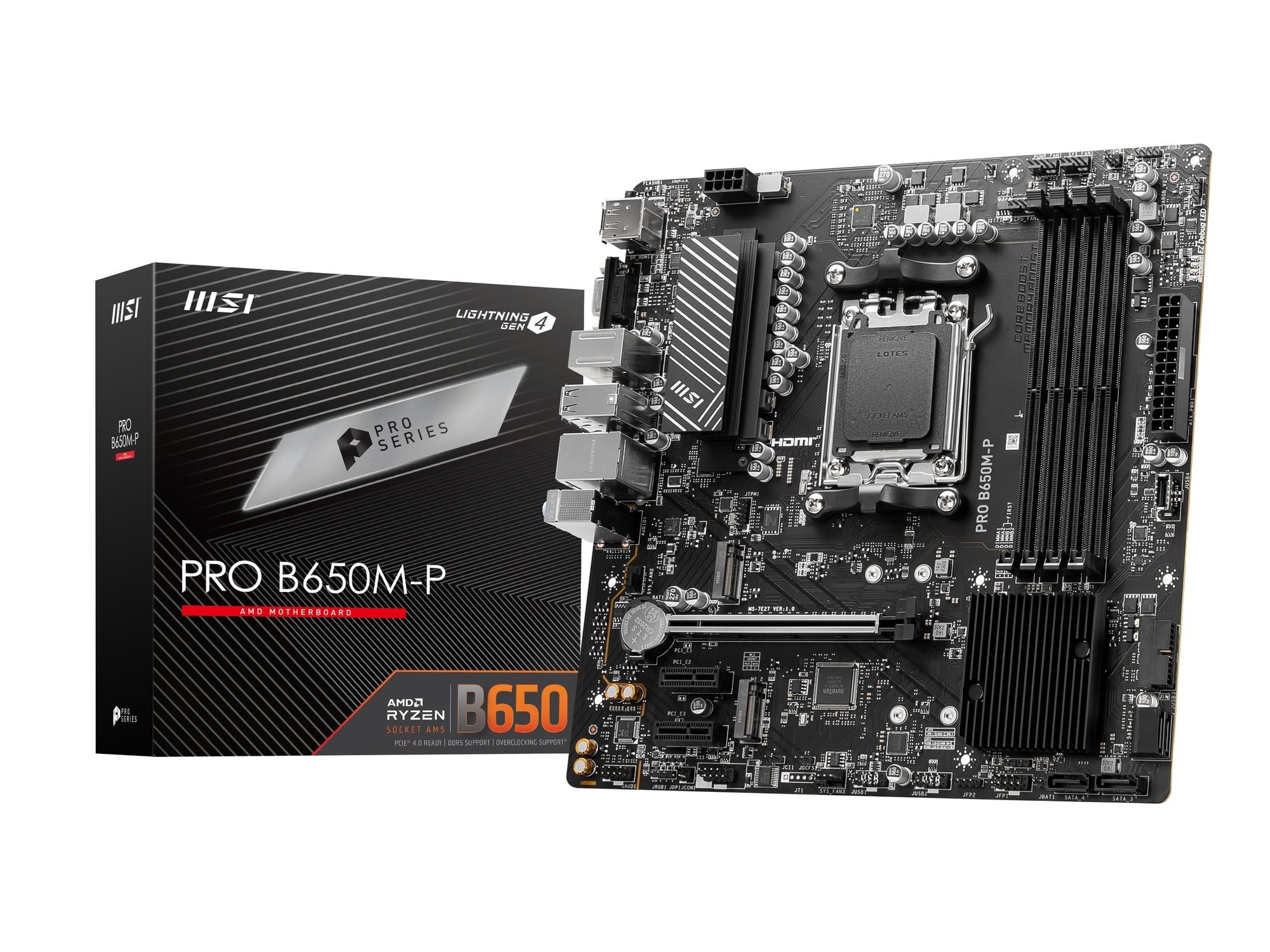 Amazon | MSI マザーボード PRO B650M-P AMD [B650搭載] 【Amazon限定