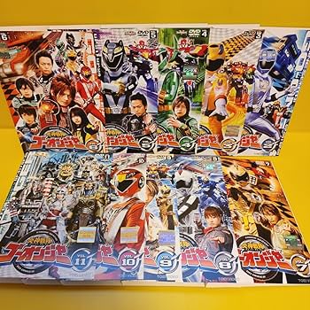 Amazon.co.jp: 炎神戦隊ゴーオンジャー DVD 全12巻 : パソコン・周辺機器