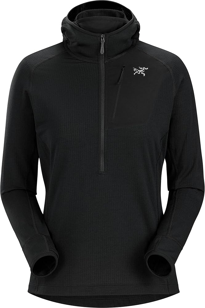 Amazon | [アークテリクス] ARCTERYX デルタハーフジップフーディ女性