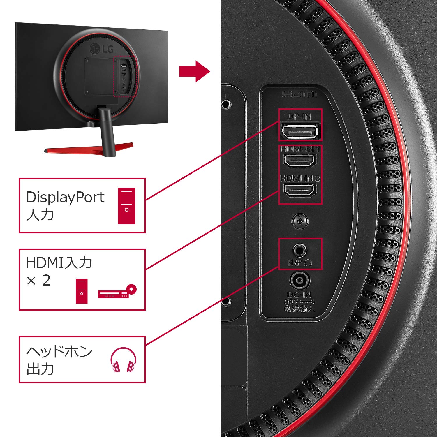 Amazon.co.jp: LG ゲーミング モニター ディスプレイ 24GL600F-B 23.6