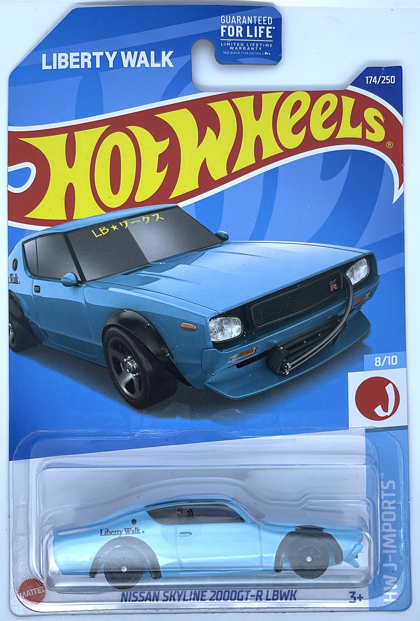 Amazon.com: Hot Wheels 2022 - Nissan Skyline 2000GT-R LBWK - Teal