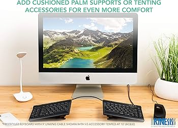 Amazon | Kinesis Freestyle2 Keyboard [KB800HMB-us-20] 【キネシス