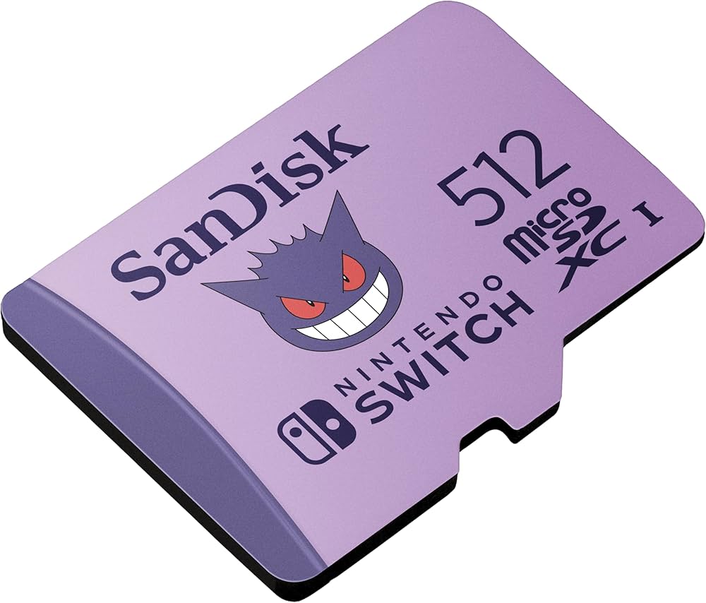 Amazon | SanDisk ポケモン マイクロSDカード Nintendo Switch用 512GB